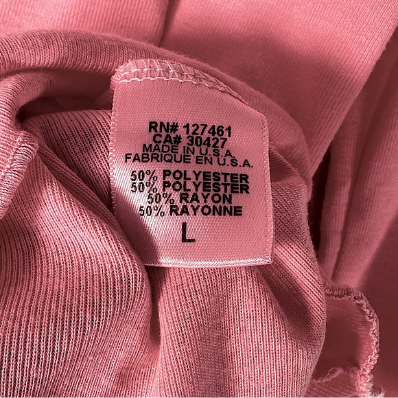 NWOT Wildfox REN Flirt Long Sleeve Crop Top Ruffled Hems‎ Sz Large - Picture 7 of 9